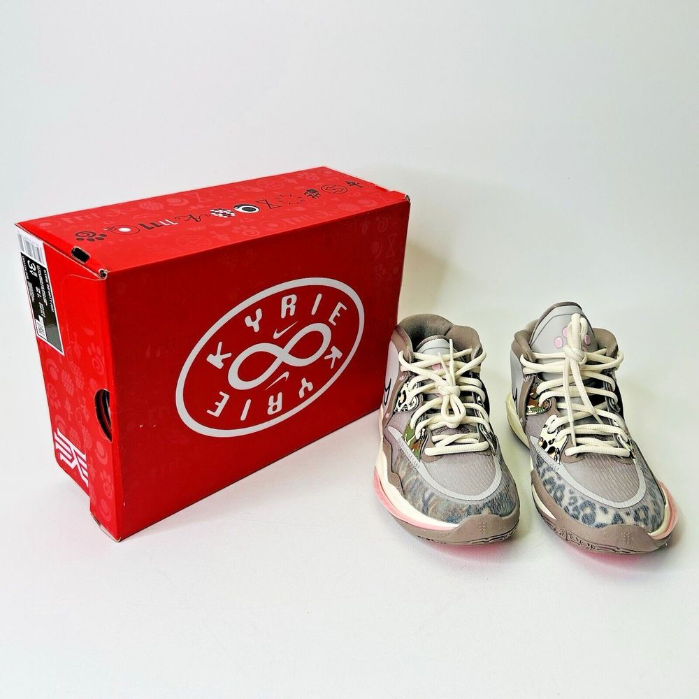 Nike KYRIE INFINITY DD0334-006 (GS) Grade School LEOPARD‎ CAMO Size 3.5Y